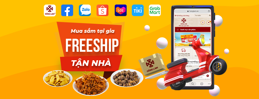 Mua sắm tại gia, freeship tận nhà